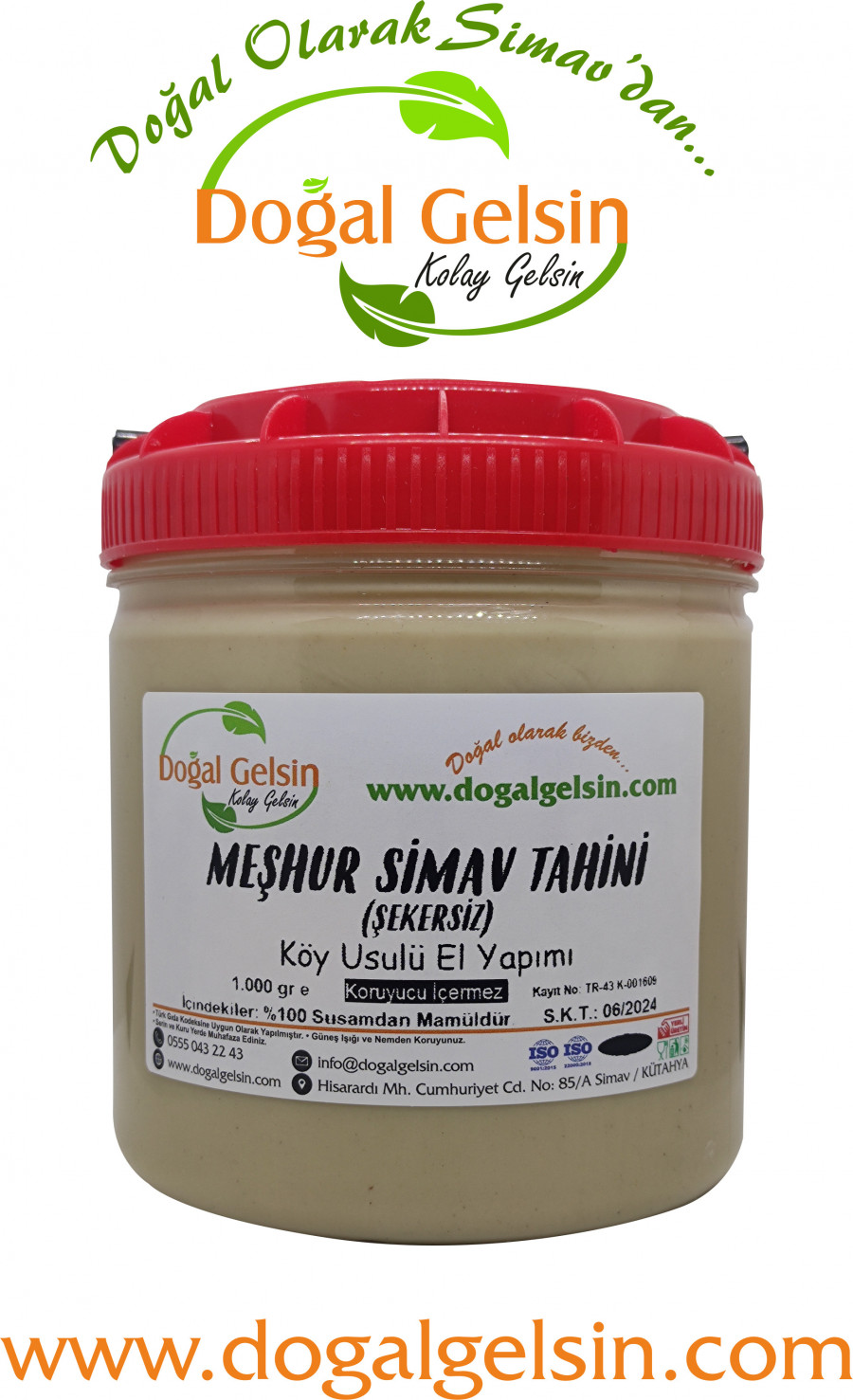 Doğal%20Gelsin%20Meşhur%20Simav%20Tahini%20(Şekersiz)%20-%201%20kg