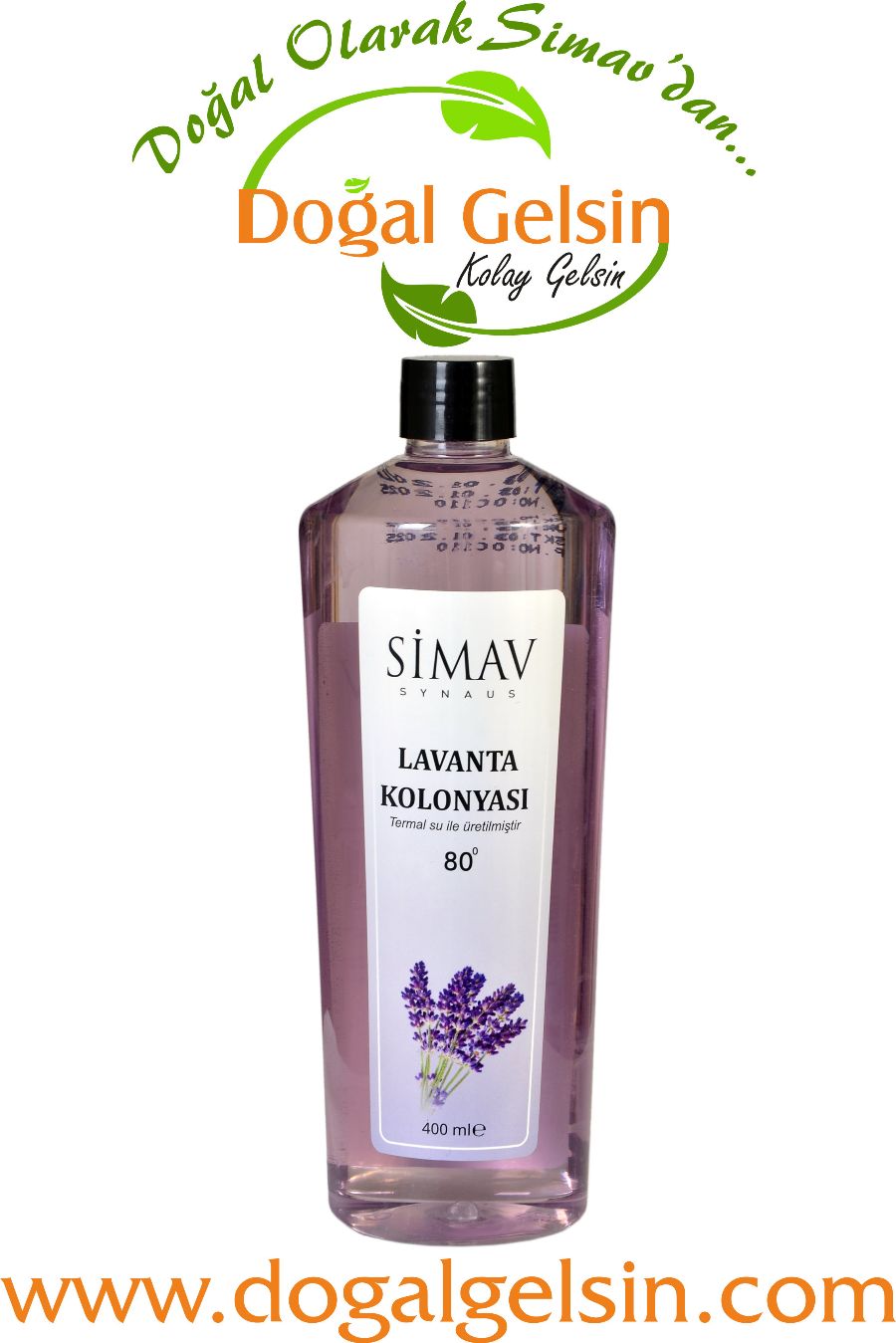 SİMAV%20Termal%20Sulu%20Lavanta%20Kolonyası%20-%20400%20ml