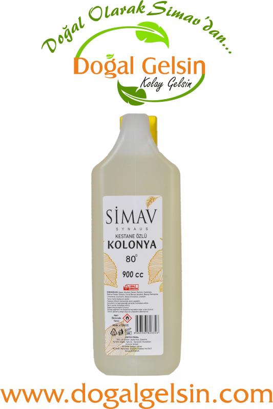 SİMAV%20Kestane%20Özlü%20ve%20Termal%20Sulu%20Kolonya%202’li%20Set%20900ml%20+%20400ml