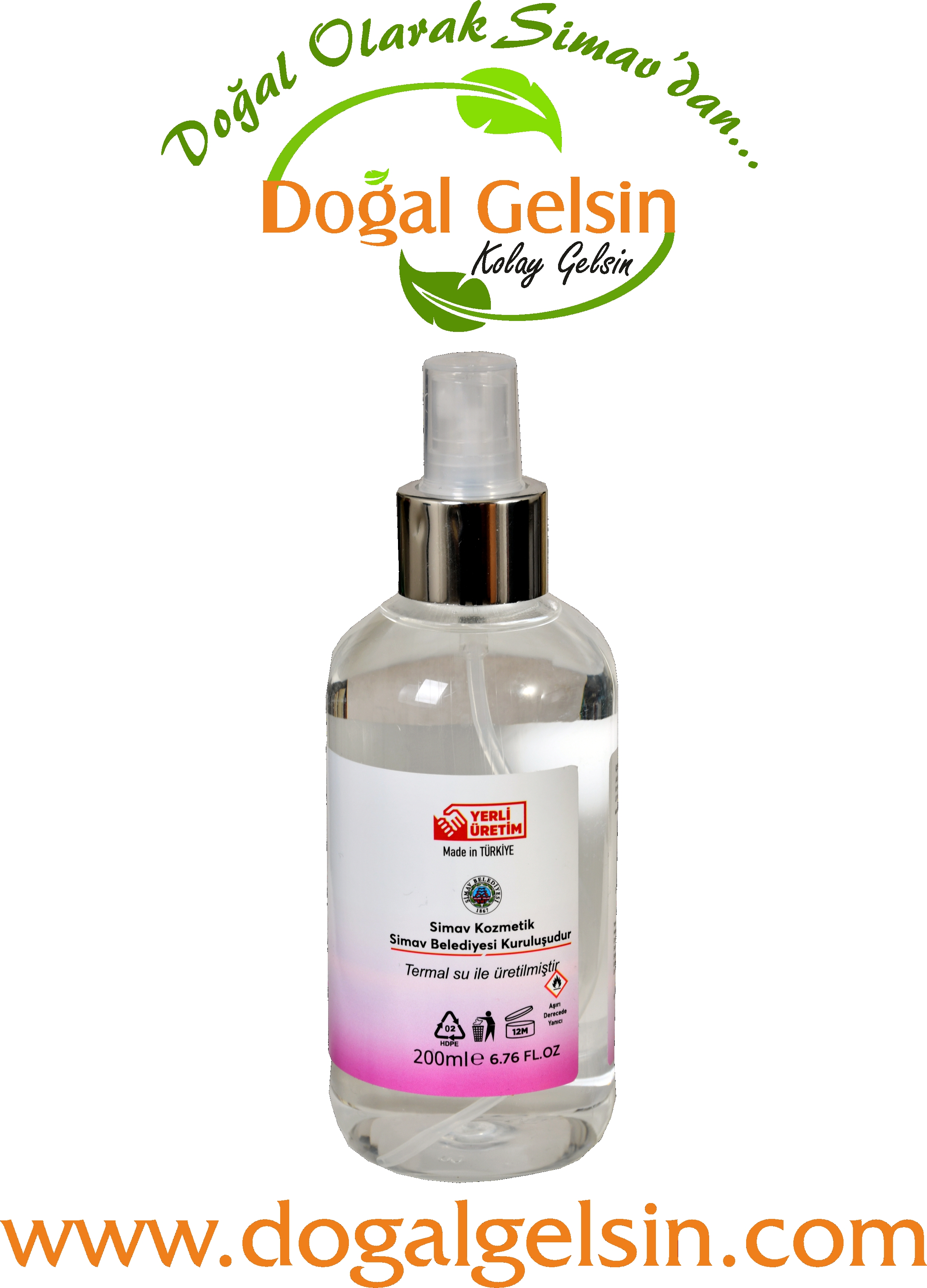 SİMAV%20Termal%20Sulu%20Şakayık%20Kolonyası%20Spreyli%20-%20200%20ml