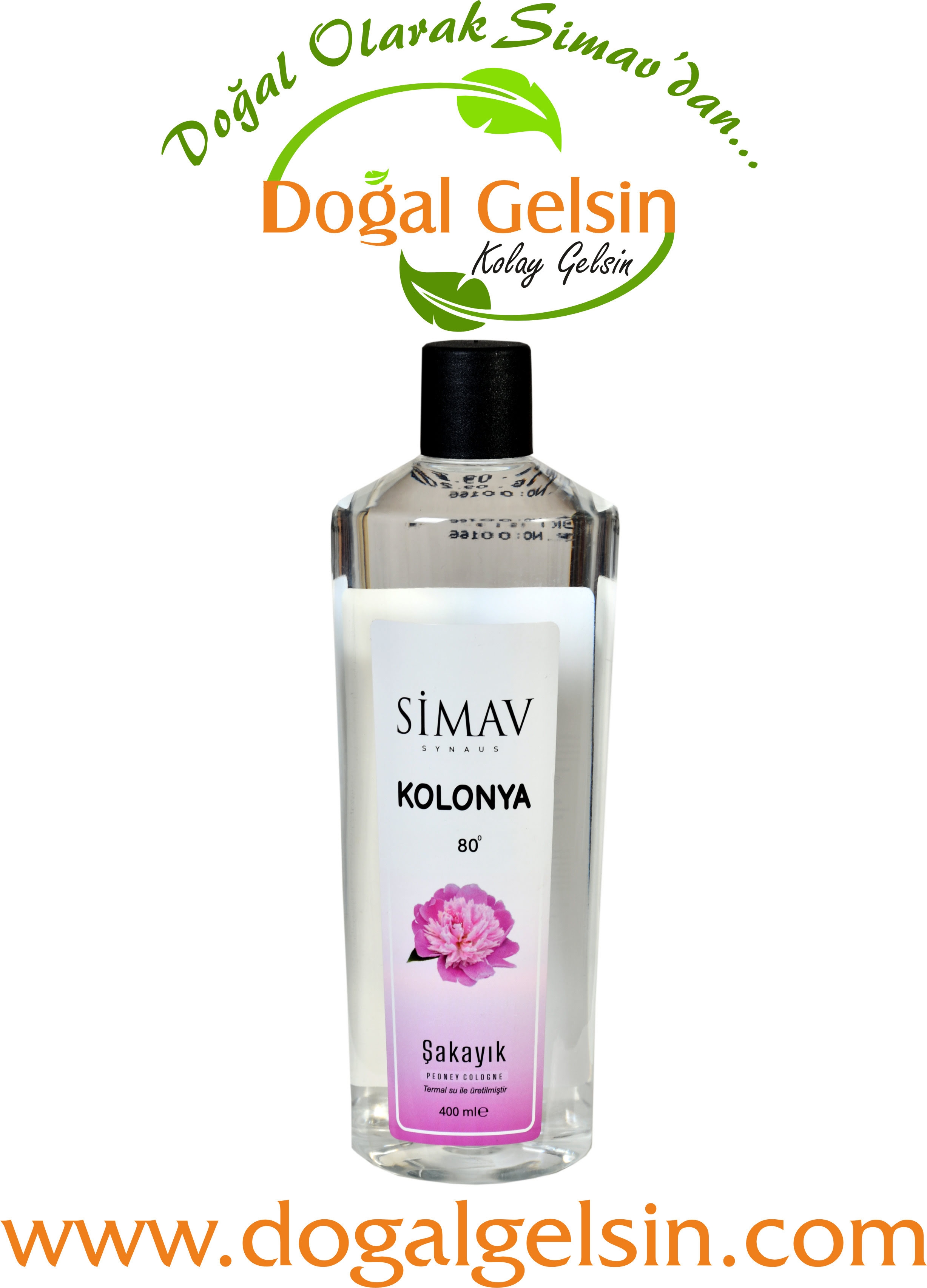 SİMAV%20Termal%20Sulu%20Şakayık%20Kolonyası%20-%20400%20ml