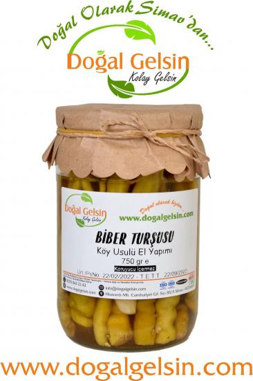 Doğal Gelsin Biber Turşusu - 750 gr