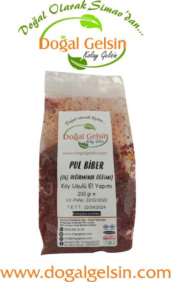 Doğal Gelsin Pul Biber (Taş Değirmende Öğütme) - 200 gr