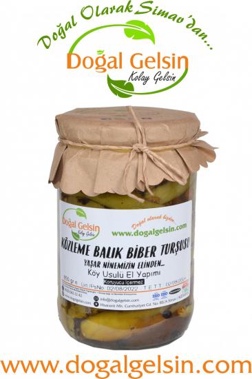 Doğal Gelsin Yaşar Nine Közlenmiş Balık Biber Turşusu - 850 gr