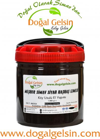 Doğal Gelsin Meşhur Simav Siyah Haşhaş Ezmesi - 1.000 gr