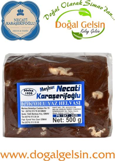 Meşhur Necati Karaşerifoğlu Kakaolu Yaz Helvası - 500 gr