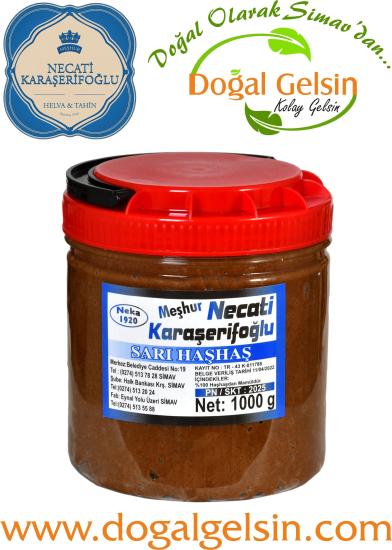 Meşhur Necati Karaşerifoğlu Sarı Haşhaş Ezmesi -  1 kg